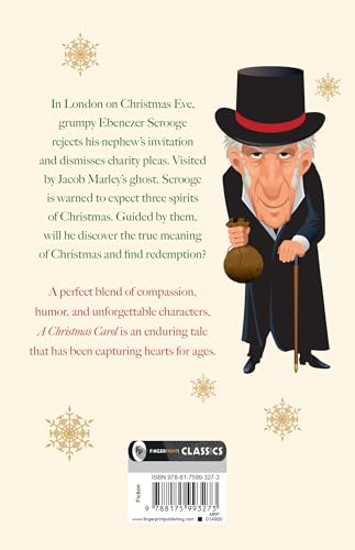 A Christmas Carol by Charles Dickens - A Timeless Holiday Classic | Love and Compassion | A Gripping Story of Redemption and Forgiveness | Victorian England | A Masterpiece on Generosity and Empathy | Classic Literature by Charles Dickens | Grocsy