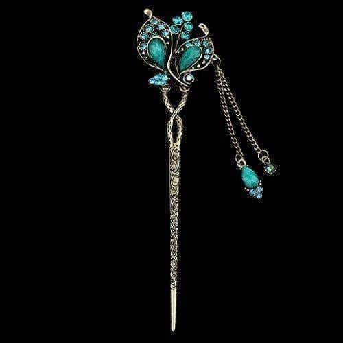 Colourful Rhinestone Hair Pin | Grocsy