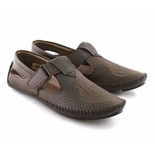 Men Stylish Formal Casual Ethnic Loafer Slip-On Sandal Shoe | Grocsy