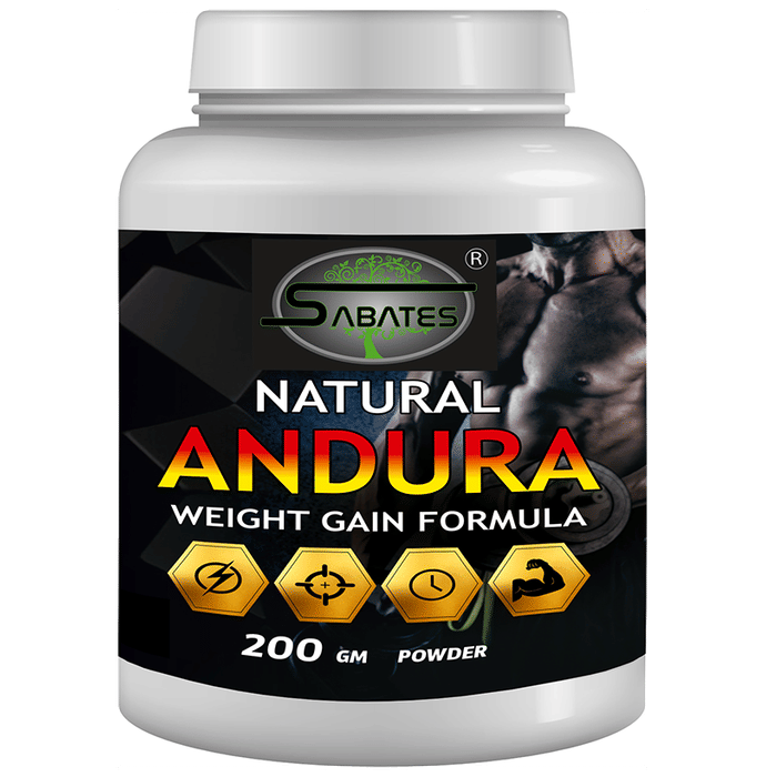 Sabates Natural Andura Weight Gain Powder | Grocsy
