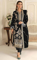 Anaita Black Rangoli Silk Suit with Embroidery & Sequence Work | Grocsy