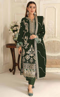 Anaita D Green Rangoli Silk Suit with Embroidery & Sequence Work | Grocsy
