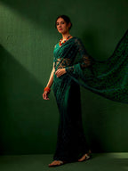 Sangria Embroidered Sarees | Grocsy