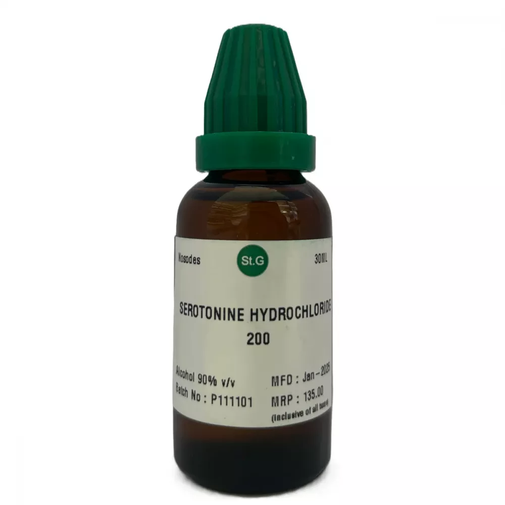St. George's Homeopathy Serotonin Hydrochloride Dilution | Grocsy
