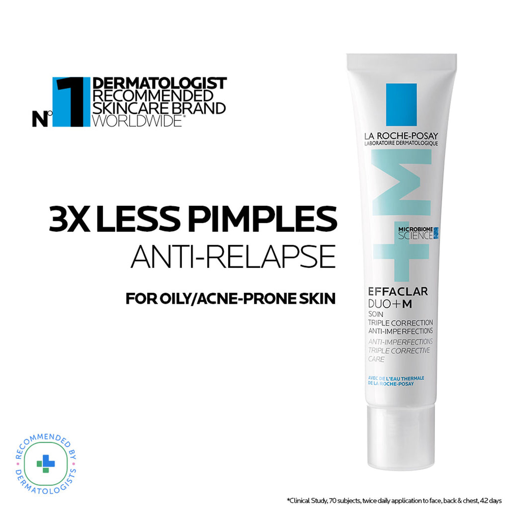 La Roche-Posay Effaclar Duo+M Gel with Salicylic acid, Anti-Acne Moisturiser for Acne-Prone Skin | Grocsy