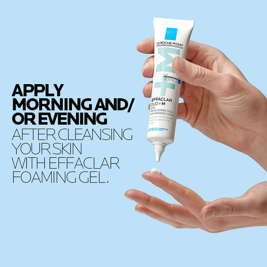 La Roche-Posay Effaclar Duo+M Gel with Salicylic acid, Anti-Acne Moisturiser for Acne-Prone Skin | Grocsy