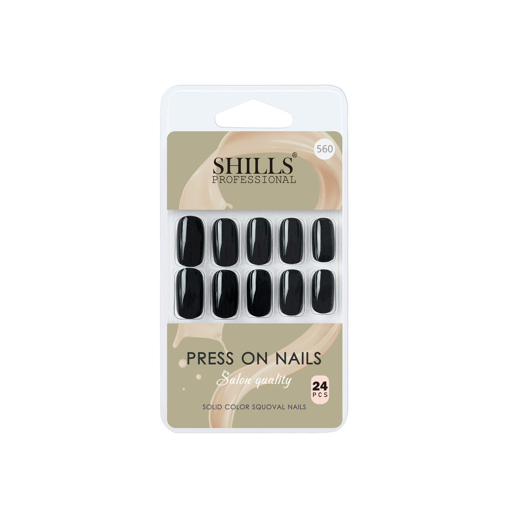 Shills Professional Reusable Press On Nails Square - SPN560 | Grocsy