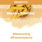Nykaa Skin Secrets Indian Rituals Besan + Turmeric Sheet Mask For Calm & Moisturised Skin | Grocsy