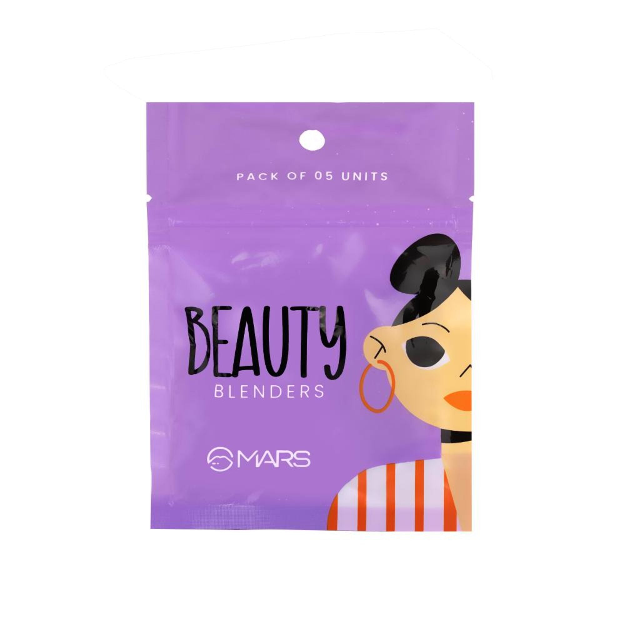 MARS Cosmetics Mini Beauty Blender For Face Makeup - Set Of 5 | Grocsy