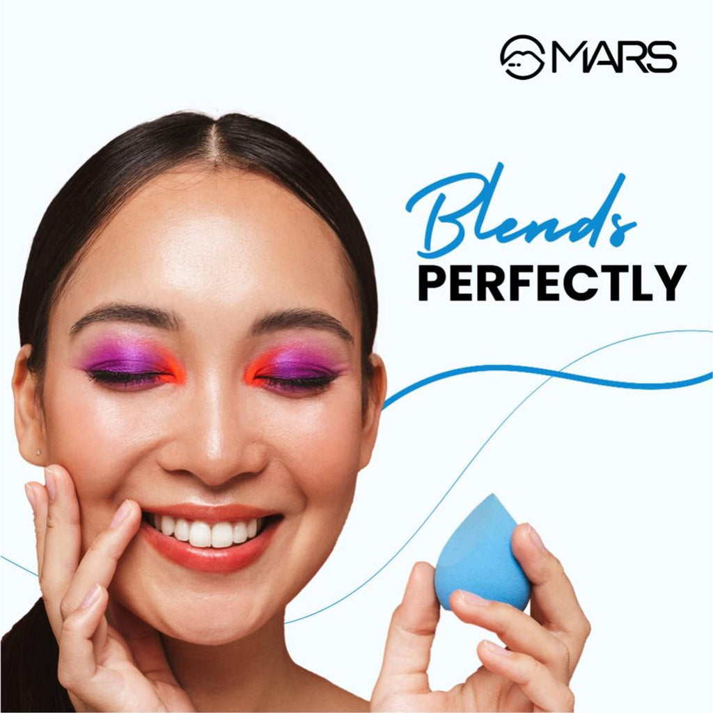 MARS Cosmetics Mini Beauty Blender For Face Makeup - Set Of 5 | Grocsy