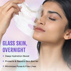 Nykaa Skin Real Collagen Mask – Hydrates, Brightens And Gives Dewy Skin Overnight - Formulated In Korea | Grocsy