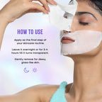 Nykaa Skin Real Collagen Mask – Hydrates, Brightens And Gives Dewy Skin Overnight - Formulated In Korea | Grocsy