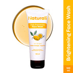 Naturali Daily Brightening Face Wash with Golden Orange & Liquorice Extarct | Grocsy