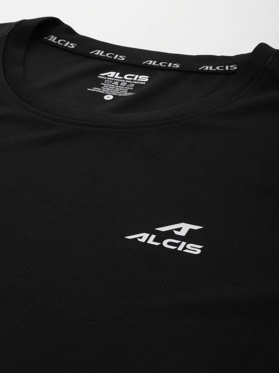 Alcis Men Anti Static Slim Fit T-shirt | Grocsy