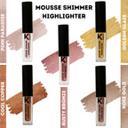 KINDED Mousse Shimmer Highlighter Combo | Grocsy