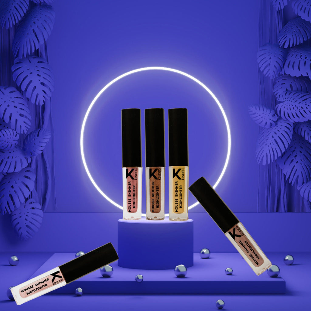 KINDED Mousse Shimmer Highlighter Combo | Grocsy