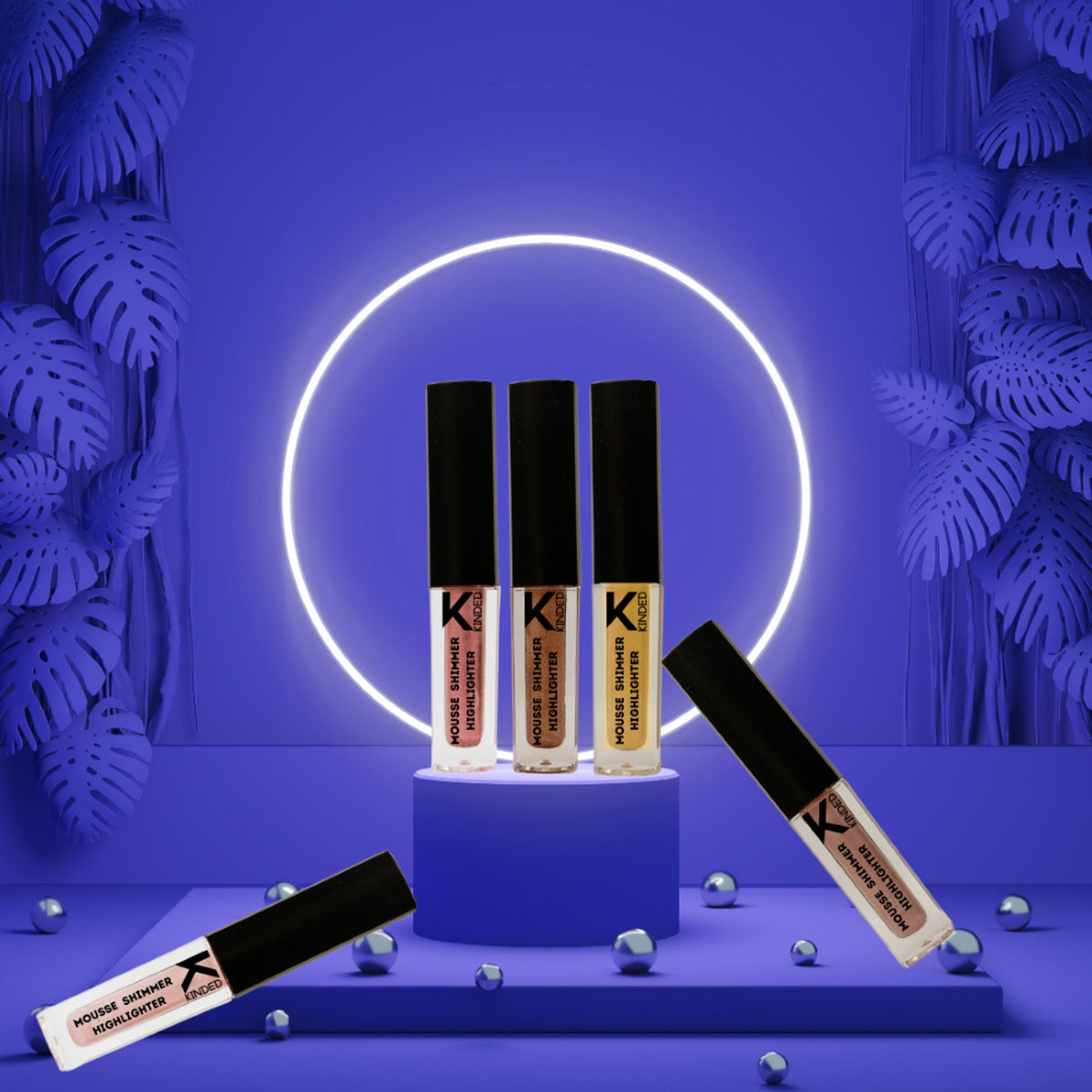 KINDED Mousse Shimmer Highlighter Combo | Grocsy