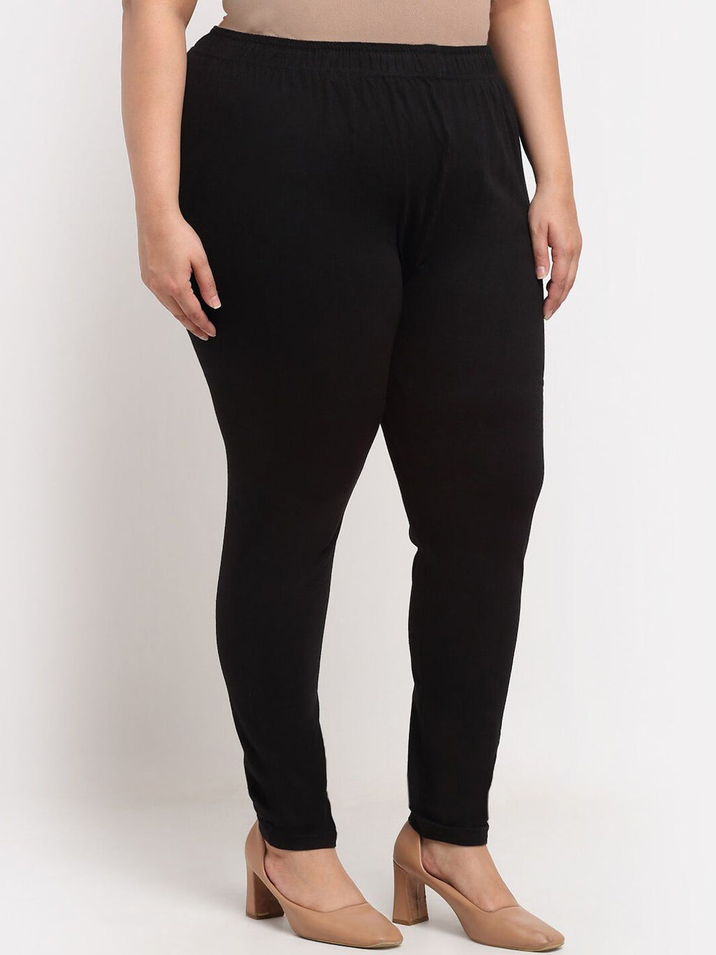 TAG 7 Women Plus Size Ankle-Length Leggings | Grocsy