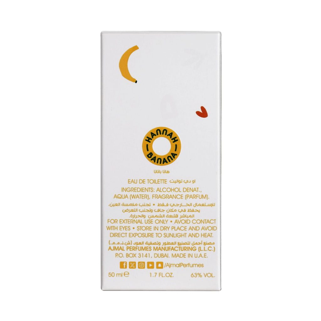 Ajmal India Hannah Banana Perfume For Girl | Grocsy