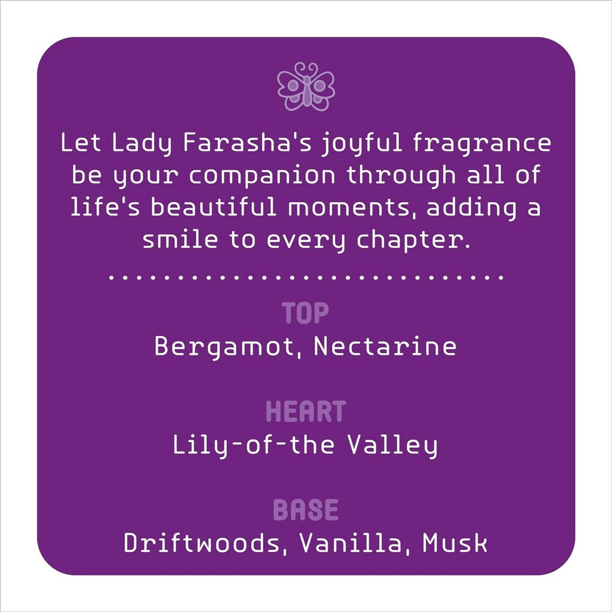 Ajmal India Lady Farasha Perfume For Girl | Grocsy
