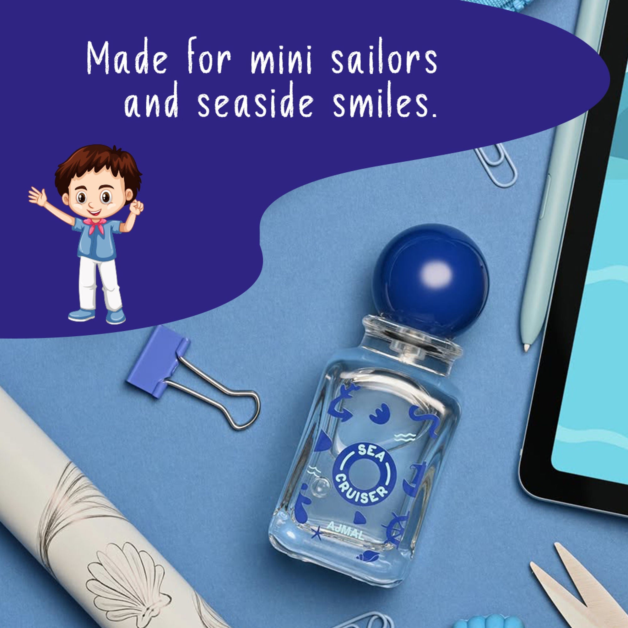 Ajmal India Sea Cruiser Perfume For Boy | Grocsy