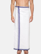 Sethukrishna Men Pack Of 2 Solid Cotton Dhotis | Grocsy