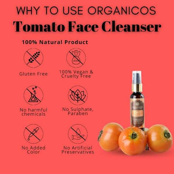 Organicos Tomato Face Cleanser | Grocsy