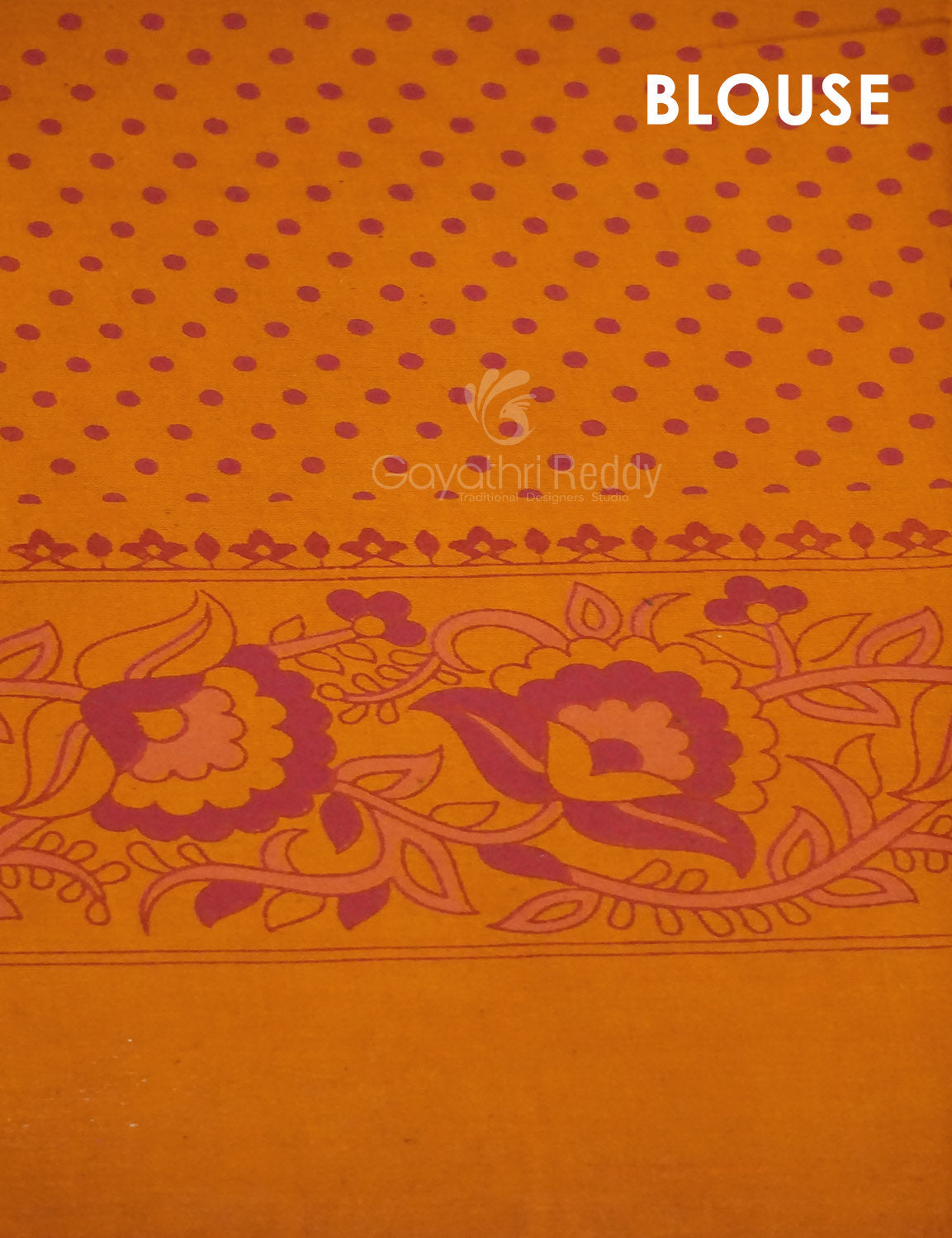Off White Block Print Pure Mulmul Cotton By Gayathri Reddy Designer Studio | Grocsy