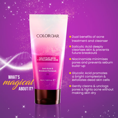 Colorbar Anti Acne & Breakout Facewash | Grocsy