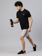 Alcis Men Anti Static Slim Fit T-shirt | Grocsy