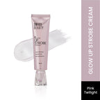 Swiss Beauty Glow Up Strobe Cream, Dewy Radiance, Versatile Use With Jojoba Oil - 1 Pink Twilight | Grocsy