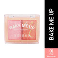 Swiss Beauty Bake Me Up Blush & Highlighter , 2-In-1 Baked Formula, Long-Lasting - Pink Macaron | Grocsy