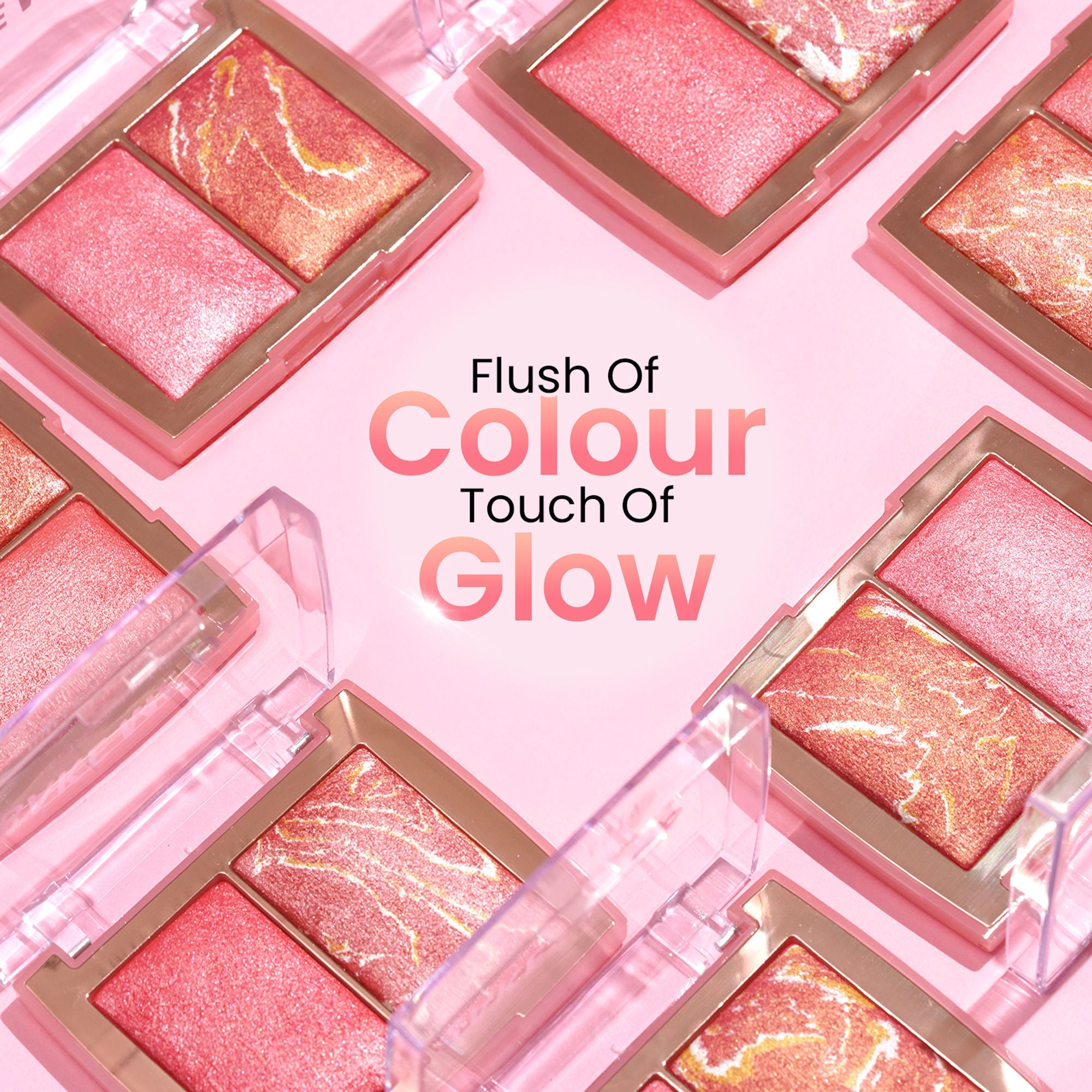 Swiss Beauty Bake Me Up Blush & Highlighter , 2-In-1 Baked Formula, Long-Lasting - Pink Macaron | Grocsy