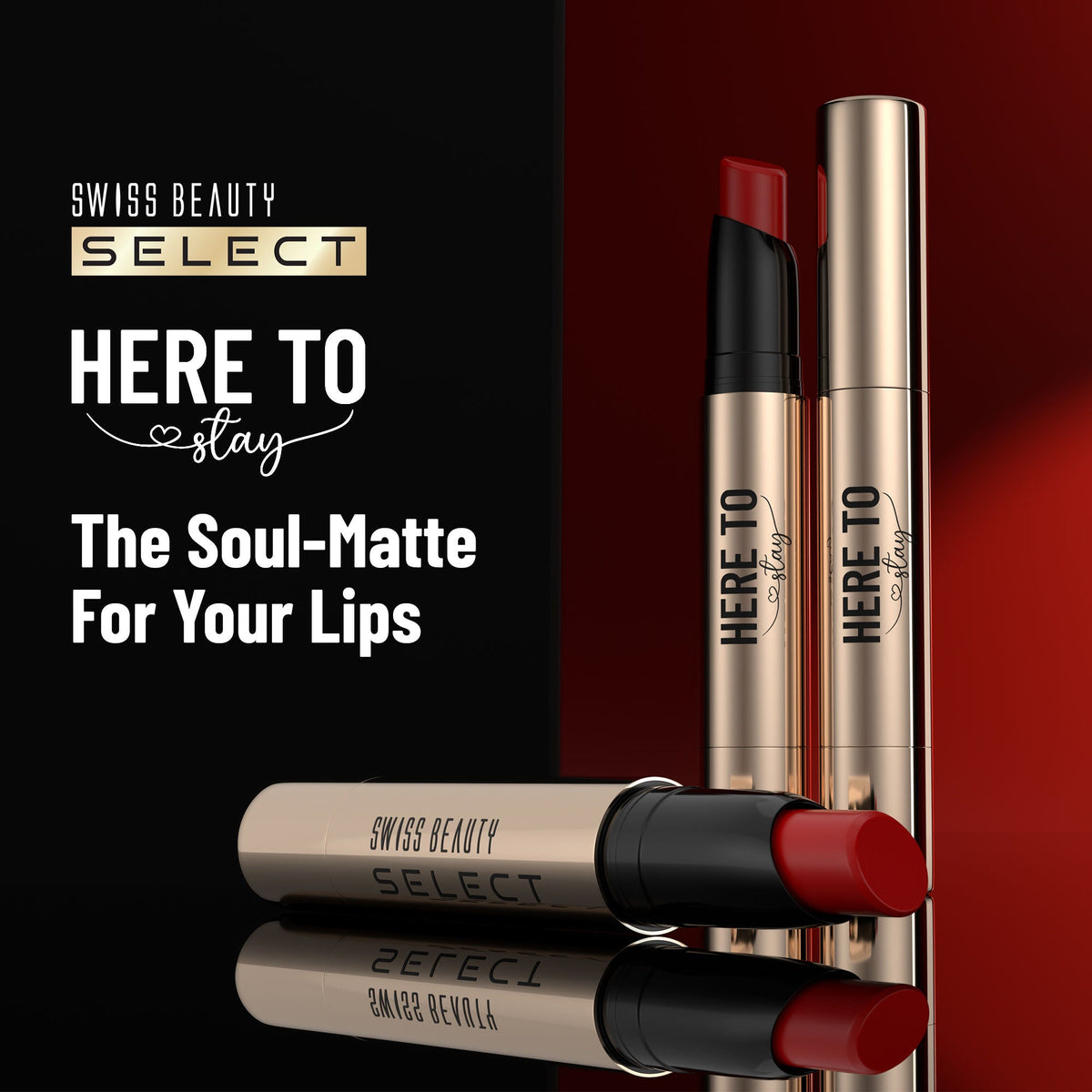 Swiss Beauty Select Here To Stay Lip Crayon Velvety-Matte Finish , 12-Hour Stay - 4 Cool Rose | Grocsy