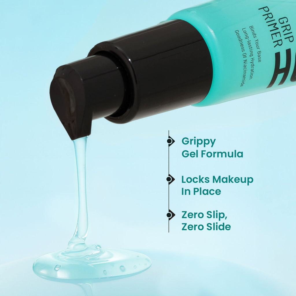 Swiss Beauty Hold Me Grip Primer Grippy Gel Formula , Enriched with Niacinamide & Centella | Grocsy