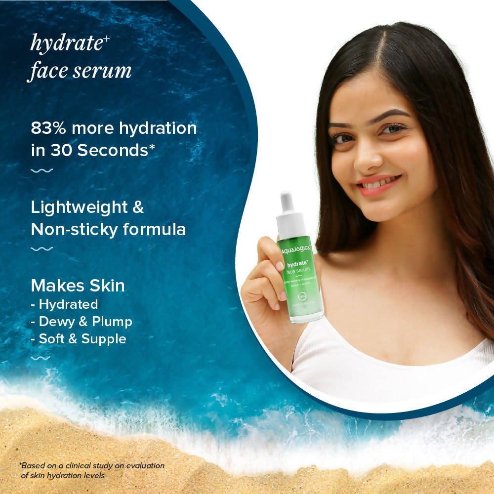 Aqualogica Hydrate+ Face Serum | Grocsy