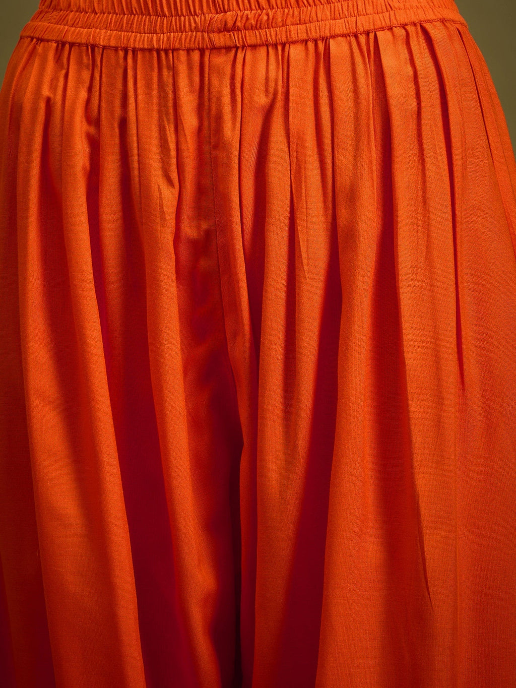 InWeave Orange Angrakha Dhoti Co Ord Set | Grocsy