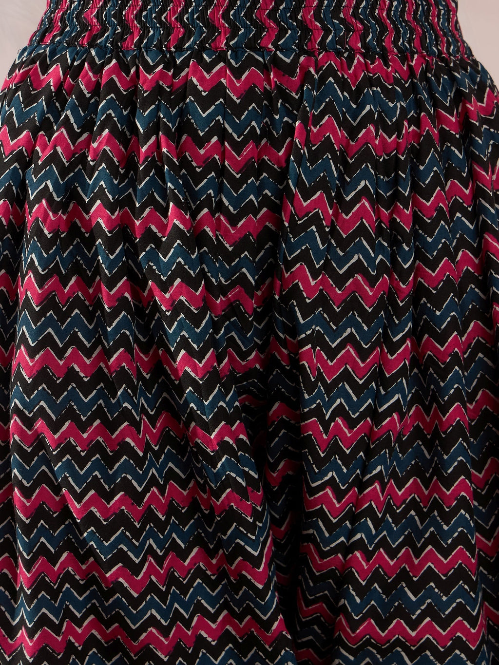 InWeave Black Pink Kurta Dhoti Set | Grocsy