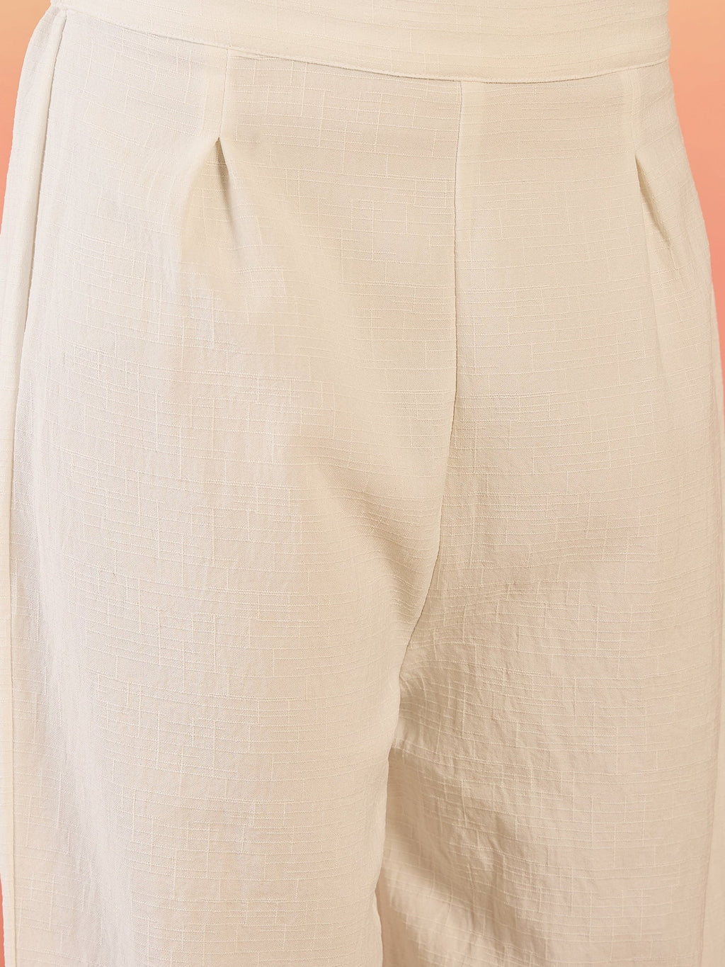 InWeave White Embroidery Mandarin White Set | Grocsy
