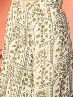InWeave Sea Green Ethnic Palazzo Kurta Set | Grocsy