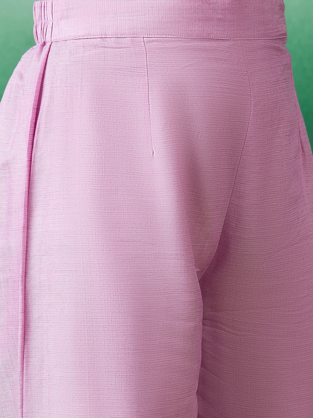 InWeave Lavender Lurex Thick Strappy Straight Kurta Pant Set | Grocsy