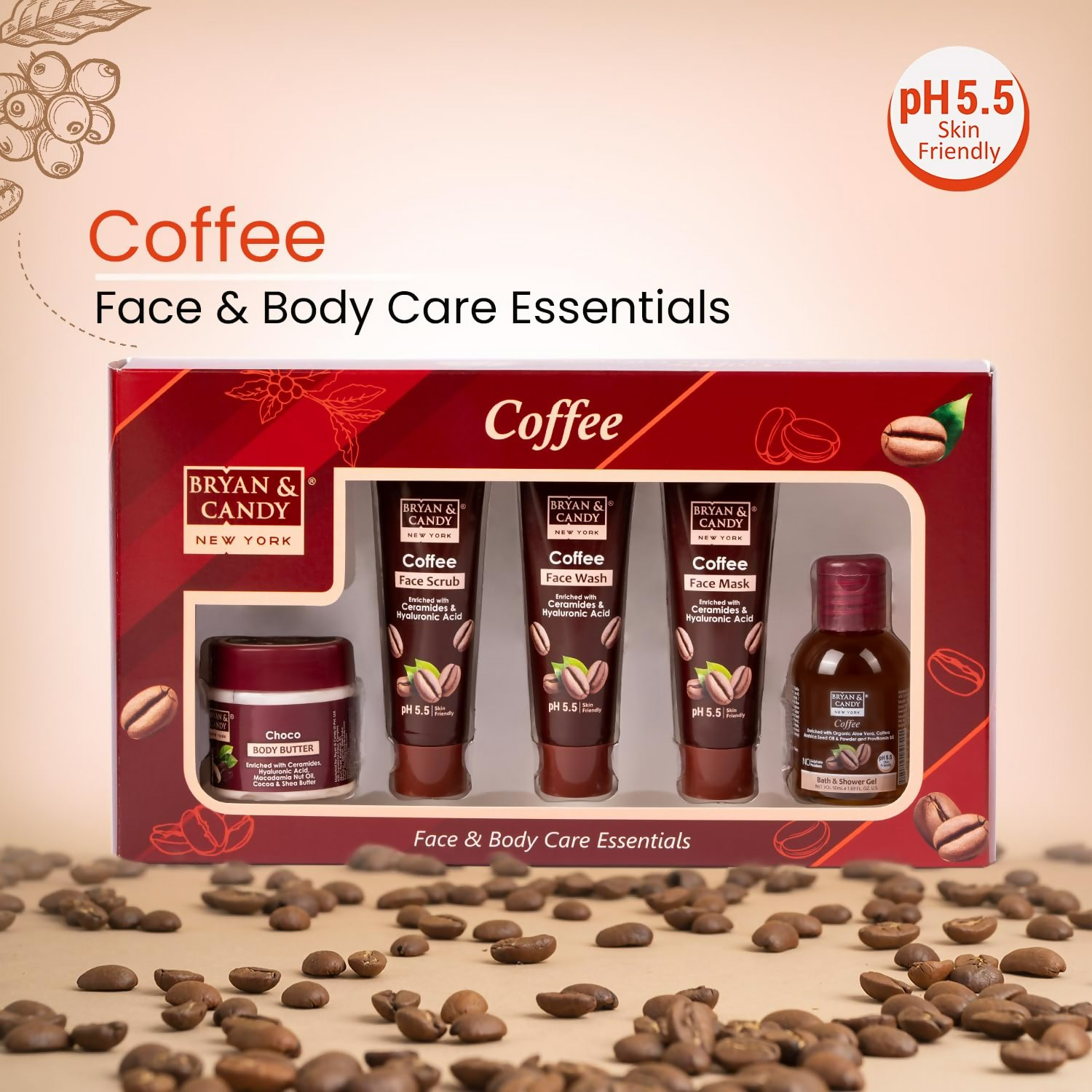 Bryan & Candy Coffee Bath Kit | Grocsy