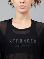 MKH Typography Printed Relaxed Fit Dri-FIT T-shirt | Grocsy