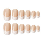 Shills Professional Reusable Press On Nails French Square - SPN728 | Grocsy