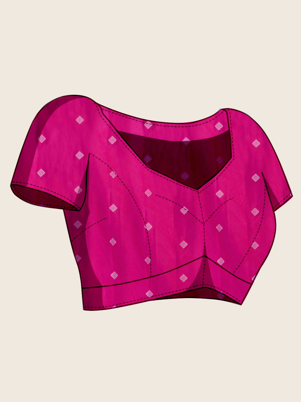 Pink Soft Silk Woven Meenakari Designer Saree - Vedanti | Grocsy