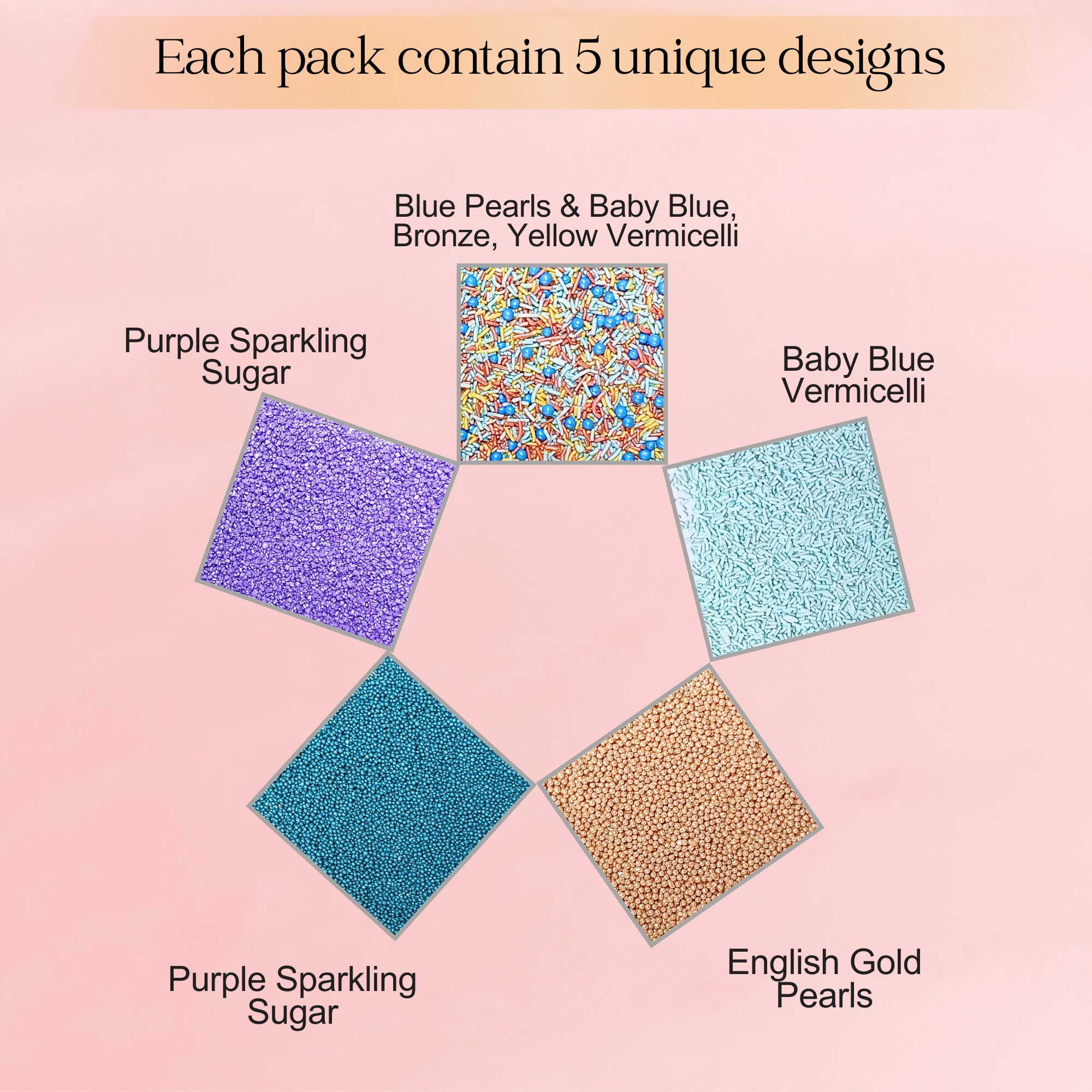 Confect Fusion Mashup Sprinkles FM Multipack 44 | Grocsy