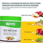OZiva Plant Based ACV Matcha | Grocsy