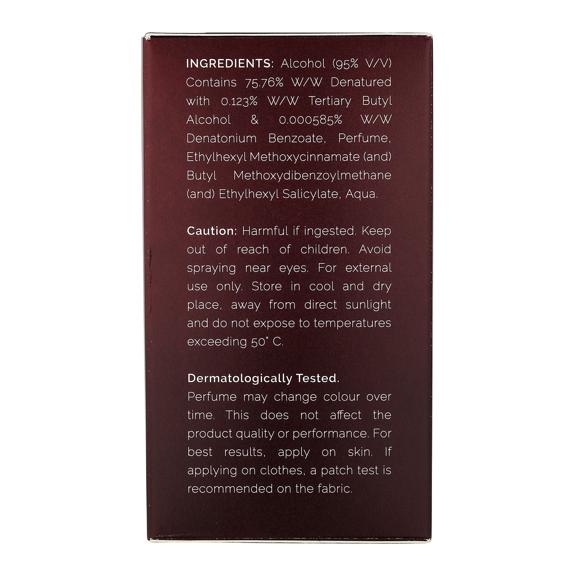 Skinn By Titan 24Seven Scarlet Perfume | Grocsy