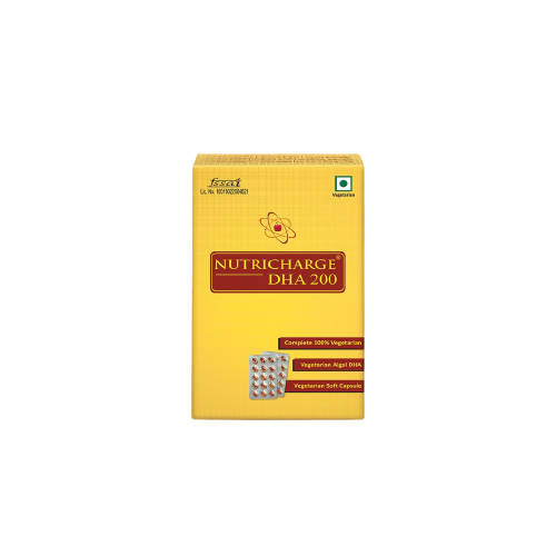 Nutricharge DHA 200 Capsules | Grocsy
