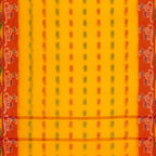 Exclusive Collection 100% Pure Cotton Yellow Tant Saree With Hand Weaving Work | Grocsy